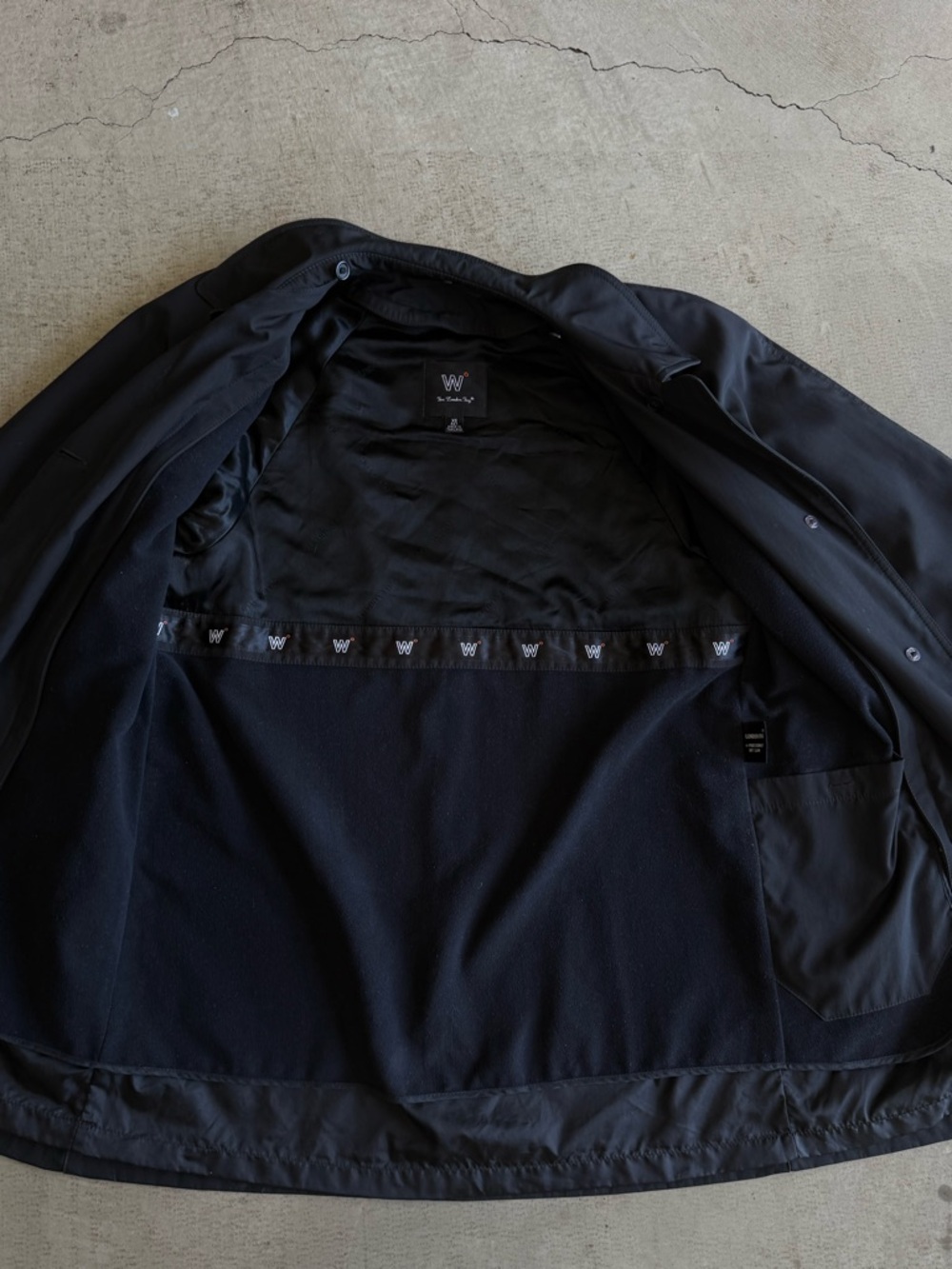 London Fog / Midweight Trench Coat / black - Picture 9 of 13